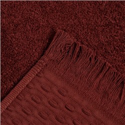 Полотенце махровое LoveLife «Аморе» 30×50 см, коричневый, 100% хлопок, 450 г/м²