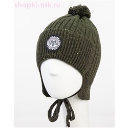 14521/2 MBU Ушанка для мальчика флис (50-54)