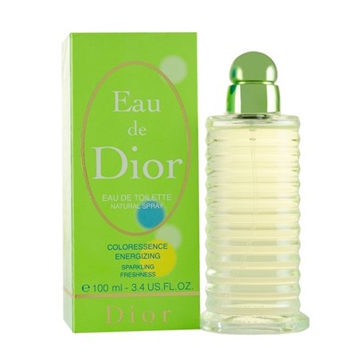 CHRISTIAN DIOR EAU DE DIOR COLORESSENCE ENERGIZING edt (w) 100ml