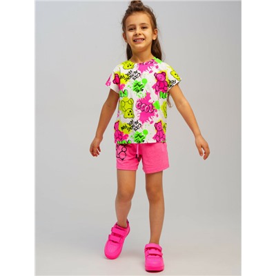 Фуфайка трикотажная для девочек (футболка)