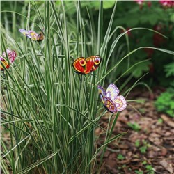 Штекер «Бабочка Атрис», 7×7 см/30 см, набор 15 шт., МИКС, Greengo