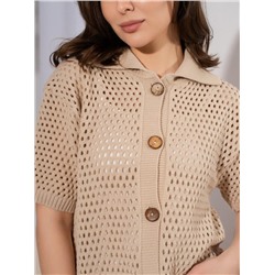 Кардиган поло на пуговицах