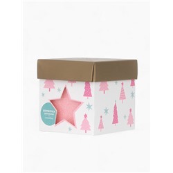 Подарочный набор новогодний, лосьон для тела, соль и бомбочка для ванны, URAL LAB