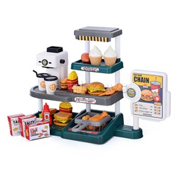 Игровой набор супермаркет "Мини кафе" (71 предмет) в коробке