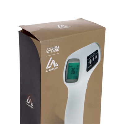 УЦЕНКА Пирометр бесконтактный Luazon LTR 002, инфракрасный, ЖК-дисплей, 2хААА(не в комп), подсветка