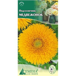 Подсолнечник Медвежонок декоративный, 0,5г (цв.)