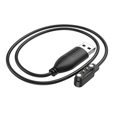 Кабель зарядки Hoco для смарт-часов Y25 5W 60см 1A  (black)
