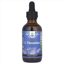 Nature's Craft, L-теанин, без спирта, 60 мл