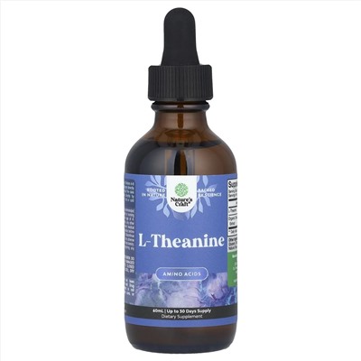 Nature's Craft, L-теанин, без спирта, 60 мл
