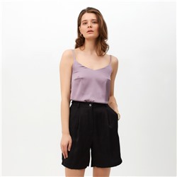 Шорты женские MINAKU: Enjoy, чёрные, размер 42