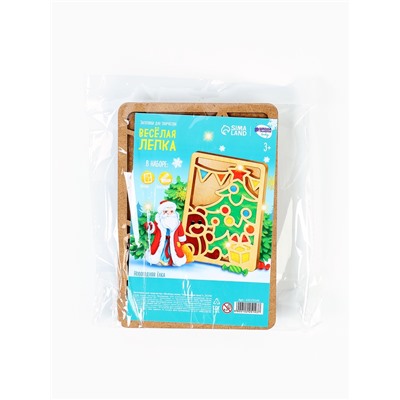 Пластилиновые картинки «Новый год! Ёлка»