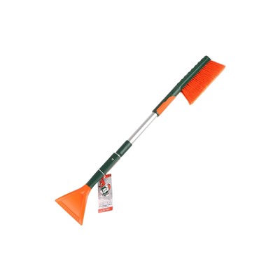 Щётка сметка со скребком Li-Sa телескопическая, 82-100 см