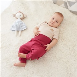 Штаны детские MINAKU, рост 62-68 см, фуксия