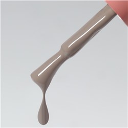 Гель лак для ногтей, однотонный, трехфазный, 10 мл, LED/UV, серый (111)