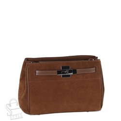 Сумка женская кожаная 6463BDAA brown Baidou