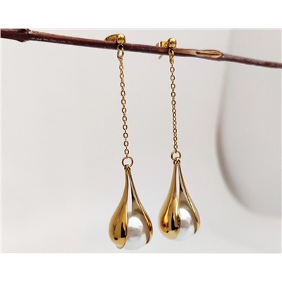 Серьги из стали