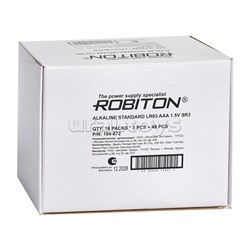 Батарейки алкалиновые ROBITON STANDARD LR03 SR3 (48шт.)