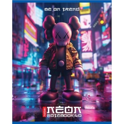 Тетрадь  40л клетка "Будь в тренде!" (091468) Хатбер