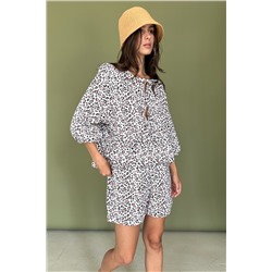 Костюм женский  SET070/07/Белый, розовый