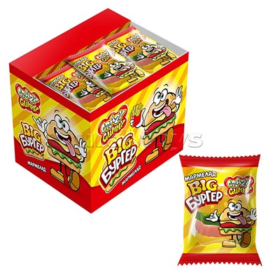 Мармелад "Crazy gummy. Big Бургер" 18гр (36шт)