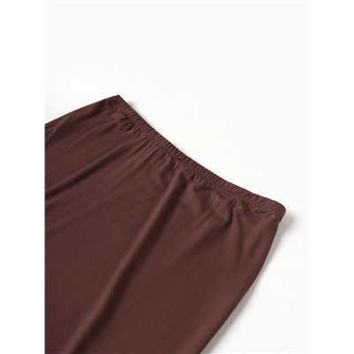 Юбка миди женская MIST, размер 40-42, коричневая
