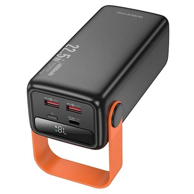 Внешний аккумулятор Borofone BJ66A 22.5W+PD20W 50000mAh Micro/Type-C/2USB/Type-C (black)