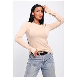 Лонгслив 35884 (Бежевый)