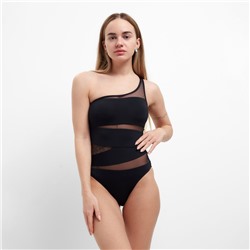 Купальник женский слитный, цвет чёрный, размер 50 (46)