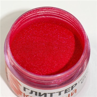 Глиттер пищевой КондиМир «Красный», 5 г