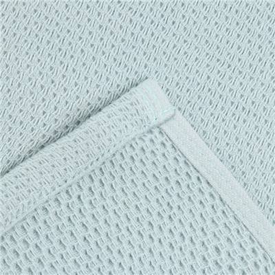 Полотенце вафельное Love Life Sweet Moment, 70×130 см, хлопок 100%, оливковое