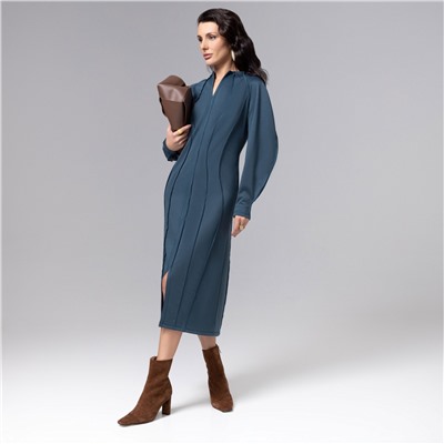 Платье-футляр с акцентными швами, Больше, чем просто платье