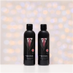 Подарочный набор косметики Q.P. №1114 new boss: шампунь, 250 мл + гель для душа, 250 мл