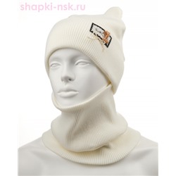 02-97-M Комплект (колпак+снуд) (52-54)