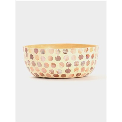 Миска, 19.5×19.5×8 см, бамбук