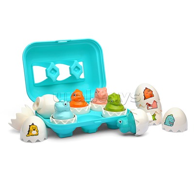 Сортер "Динозаврик в яйце" в коробке