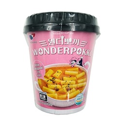 Токпокки в соусе Розе Rose Tteokbokki Wonderpokki Hokang, Корея, 120 г. Срок до 09.03.2026.Распродажа