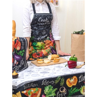 Фартук «Этель: Cook Master» 60×65 см, 100% хл, саржа 190 г/м²