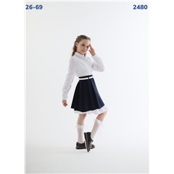 Юбка 2480 синий
