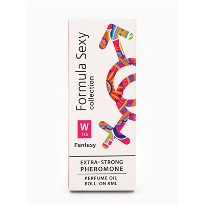 Парфюмерное масло женское с феромонами Formula Sexy Collection Fantasy W115, 8 мл (по мотивам Fantasy (B.Spears)