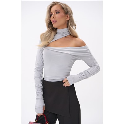 Лонгслив Крис (светло-серый)