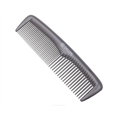 Dewal Расческа карманная / Эконом CO-6031, пластик, 13 см, серый 1659