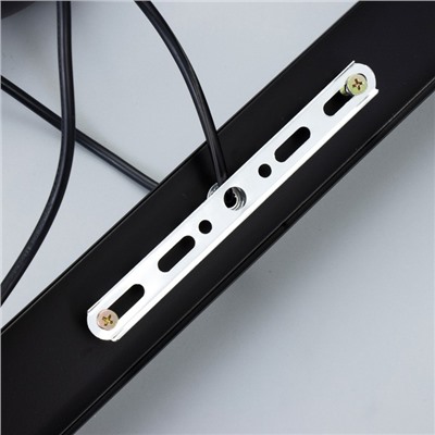 Светильник BayerLux «Барни» 3хЕ27 40 Вт черный 21×51×21-120 см