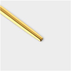 Набор чайных ложек Magistro «Блинк», длина 14.5 см, 6 шт., нержавеющая сталь, золотистый