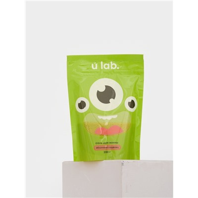 Соль для ванны «Монстрики», 200 г, аромат яблочный леденец, ULAB