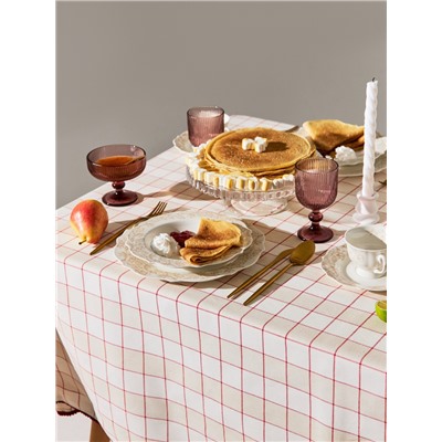 Скатерть «Этель» Bright cage, 149×220 см, 100% хлопок, рогожка 186 г/м²