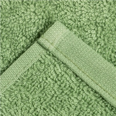 Подарочный набор «Этель» Avocado, полотенце 30×60 см, мочалка, массажёр