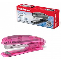Степлер 10 на 20 листов полупрозрачный Elegance 2177 ErichKrause
