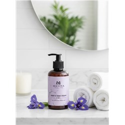 MANITA Парфюмированный крем для рук и тела / Iris, White Tea, Lemon Zest, 300 мл 28391