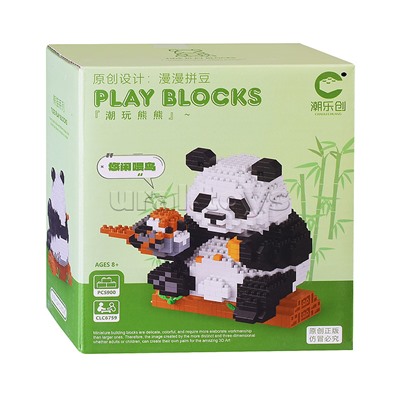 Конструктор "Panda" (900 дет.) в коробке