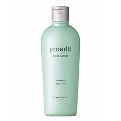 Lebel Шампунь для жёстких и непослушных волос / Proedit Soft Fit Shampoo, 300 мл 17248